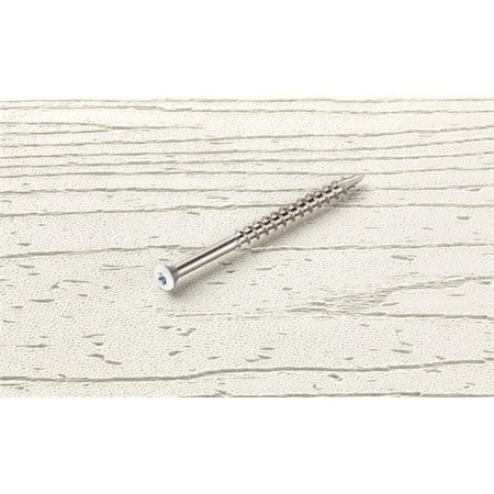 Starborn Starborn 5001460 No.7 x 1.62 in. Star Trim Head Stainless Steel Deck Screws; Pack of 350 5001460